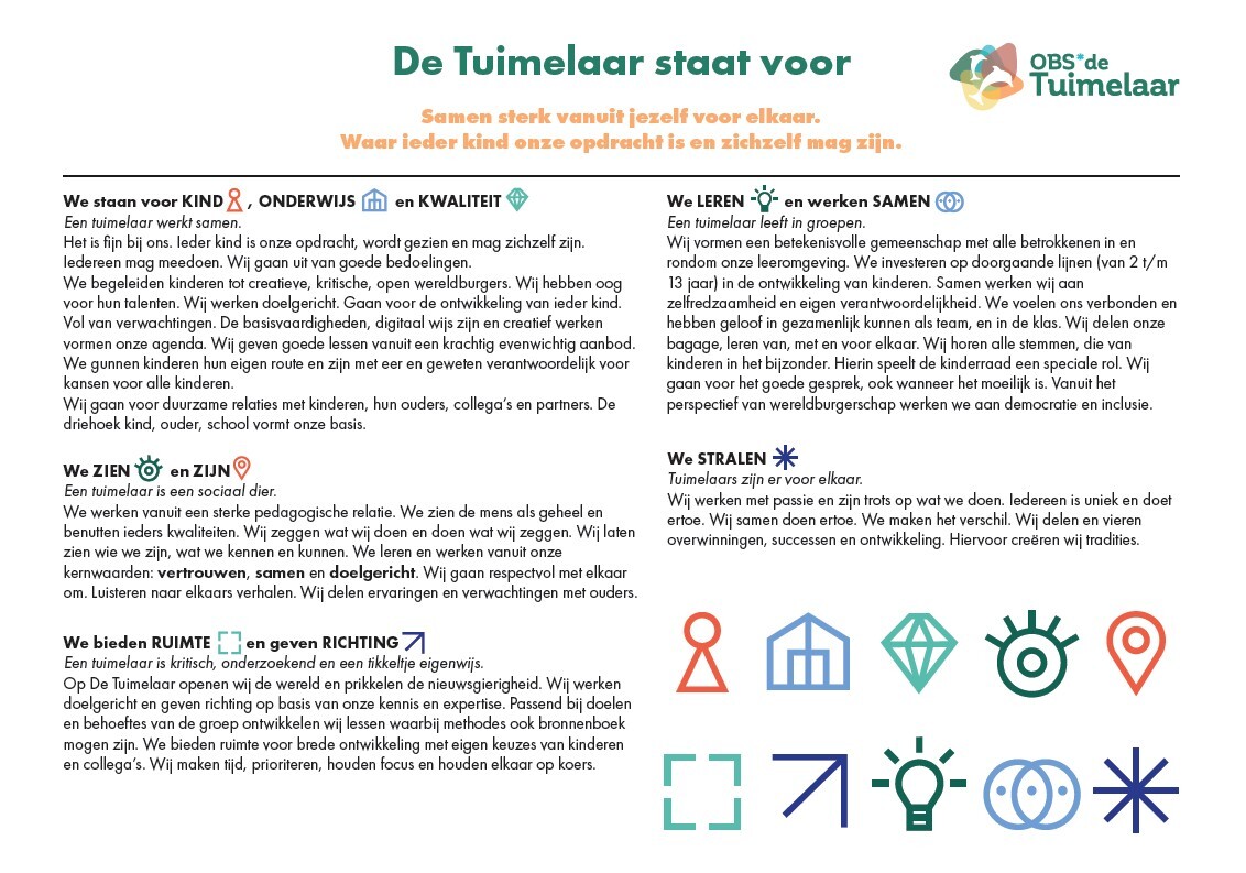 De Tuimelaar staat voor (uitleg)